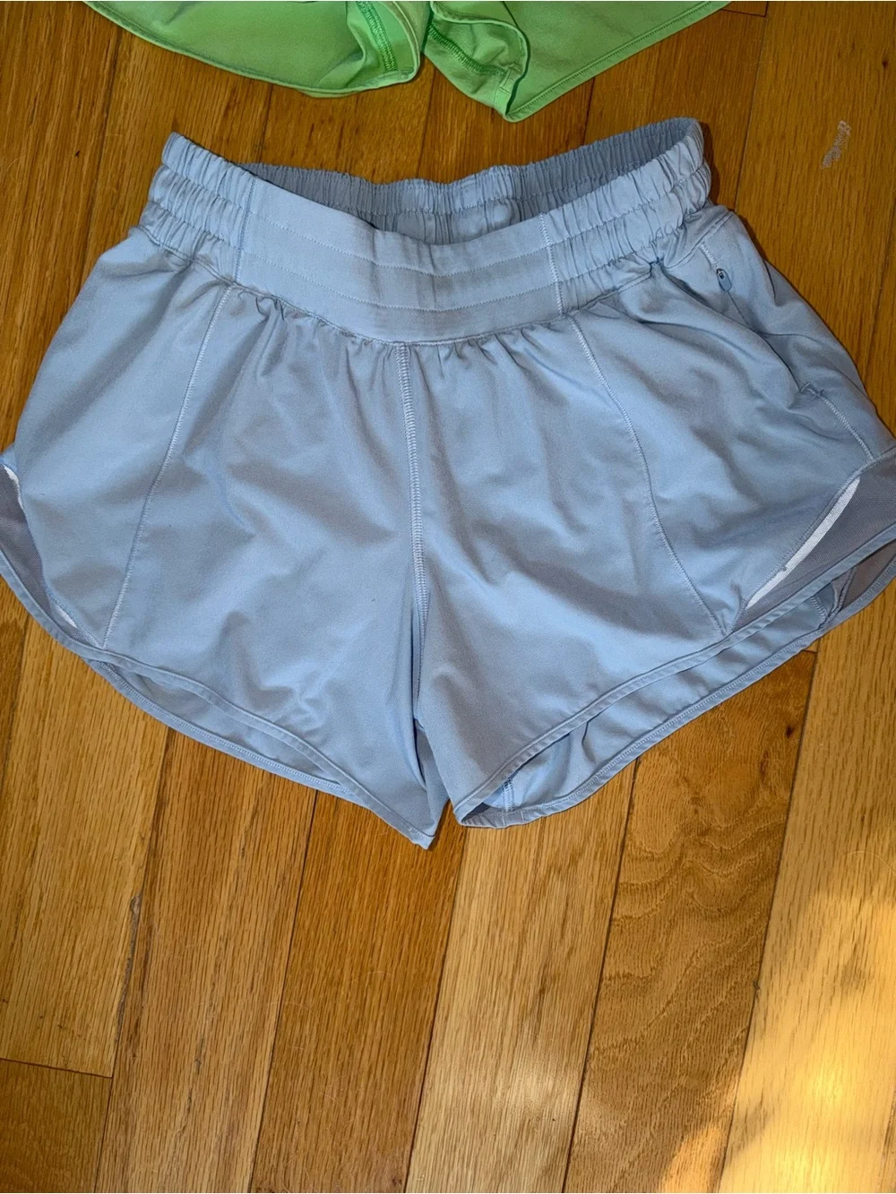 lululemon athletica Light Blue Women's Hottie Hots Running Shorts